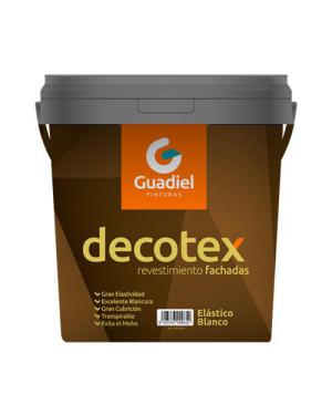 DECOTEX ELASTICO FACHADAS LISO BLANCO Antimoho, 14L